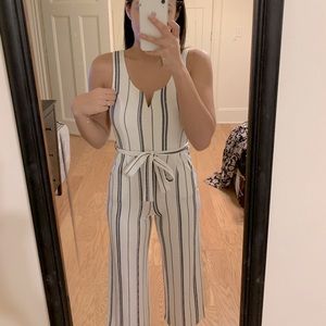 Stripped jumpsuit